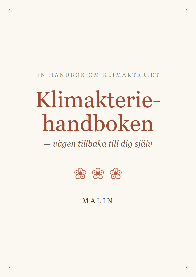 Omslaget till Klimakteriehandboken